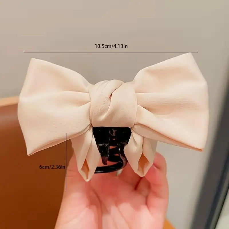 Women's Bow Hair Claw Clip – Elegant Grab Clip for Updos Hair Claw Clip Axl