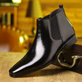 Men's Luxury Chelsea Boots – Soft-Sole Business Ankle Boots Men's Chelsea Boots Axl Black 46