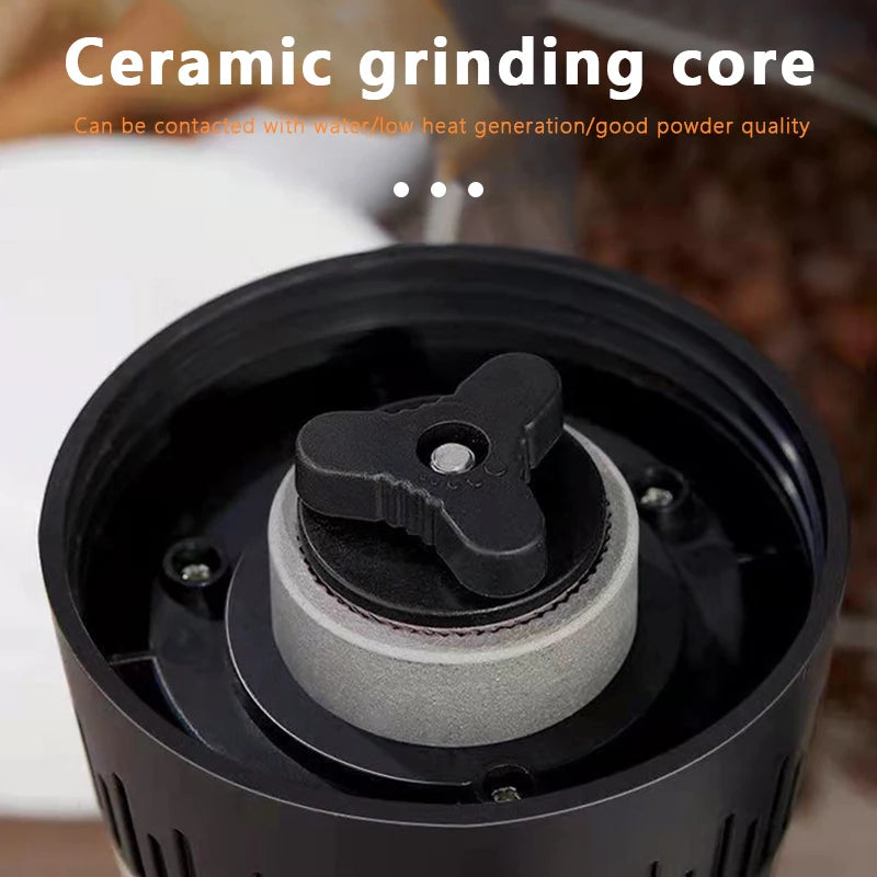 BALASHOV Electric Burr Coffee Grinder USB Rechargeable Electric Coffee Grinder Axl