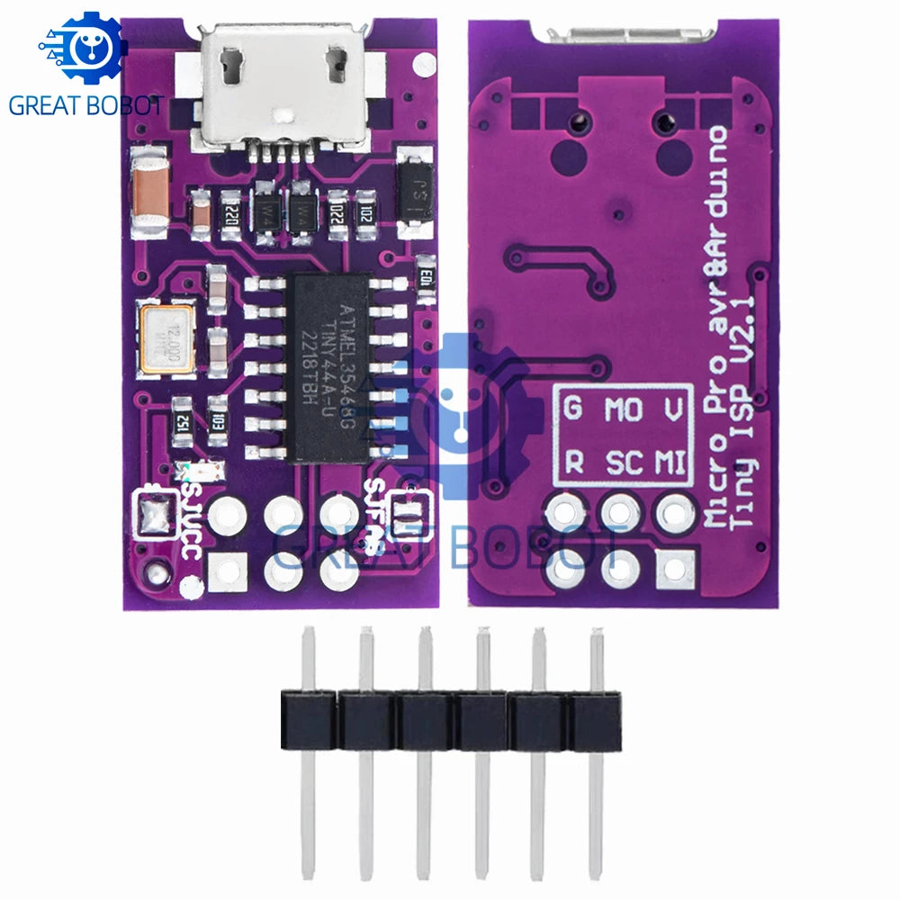 USBTinyISP AVR ISP Programmer – ATtiny44/45/85 Bootloader AVR ISP Programmer Axl
