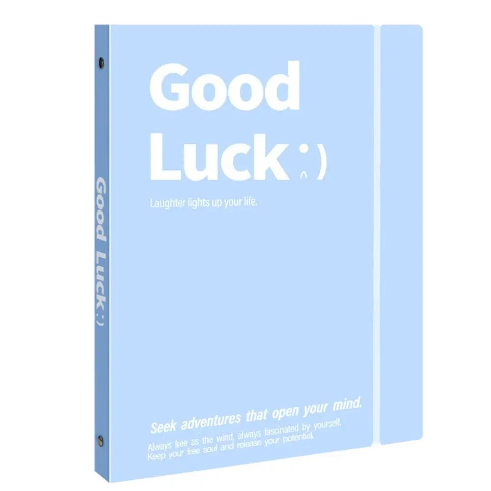 A4 Loose Leaf File Folder | Transparent Exam Paper Storage Bag File Folder Axl