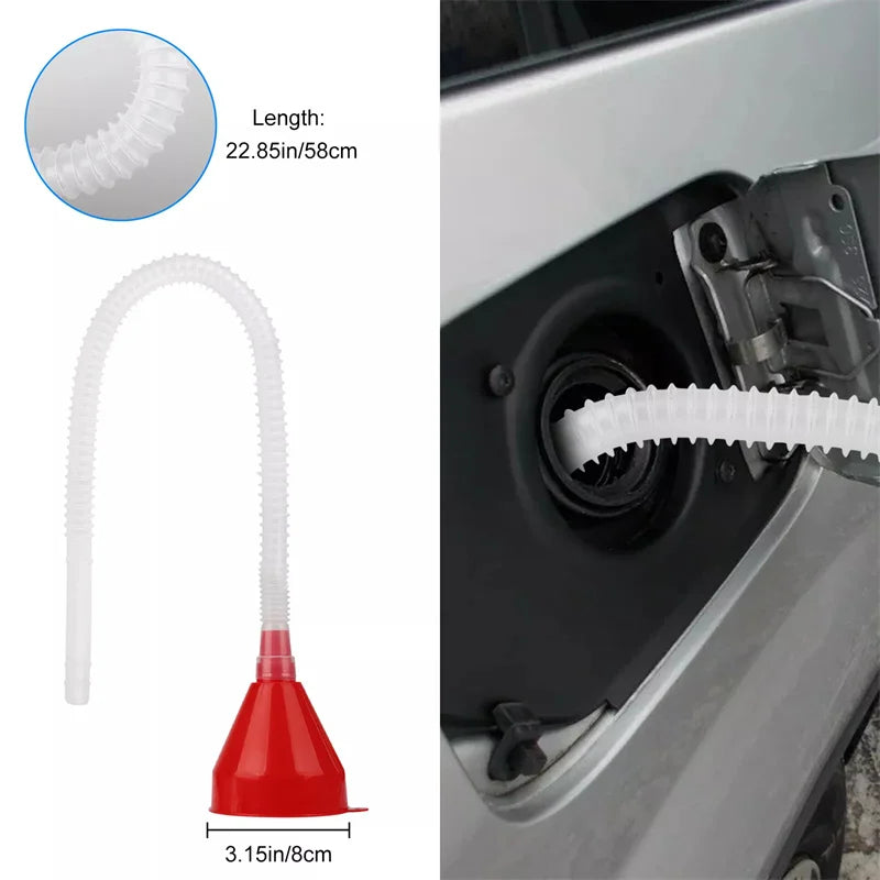 10-Piece Automotive Funnel Set – Oil, Fuel & Wide Mouth Funnels Automotive Funnel Set Axl