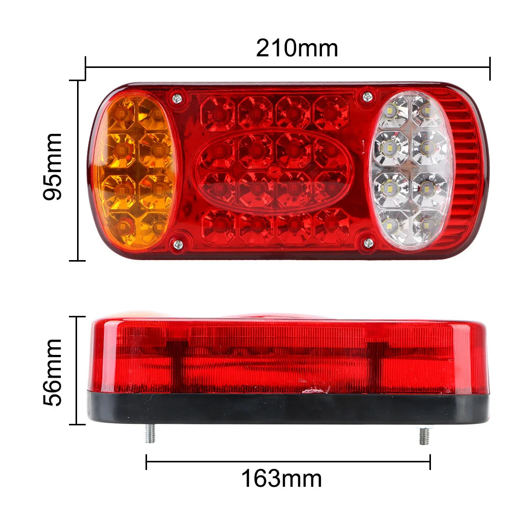 32 LED Waterproof Tail Light – Truck, Trailer & Lorry LED Trailer Tail Light Axl