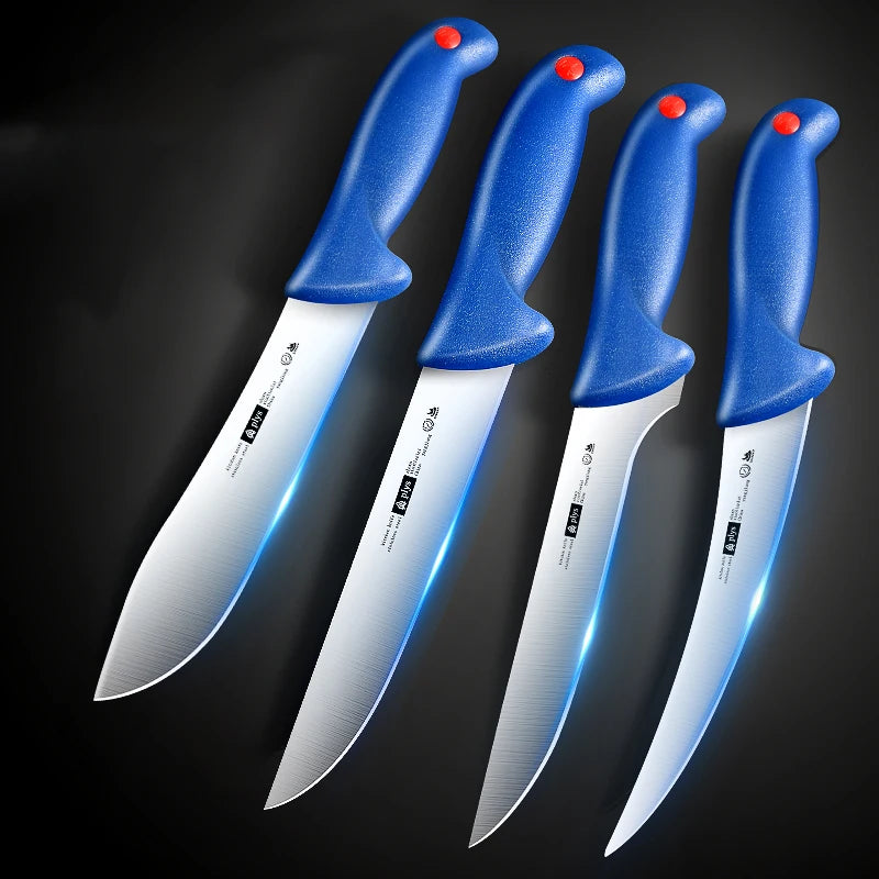 Professional Curved Boning Knife – Sharp Stainless Steel Chef Knife Boning Knife Axl 4pcs