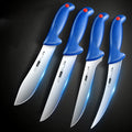 Professional Curved Boning Knife – Sharp Stainless Steel Chef Knife Boning Knife Axl 4pcs