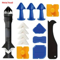15-Piece Silicone Caulking Tool Set – Kitchen & Bathroom Sealing Caulking Tool Set Axl SKJS-C01-27