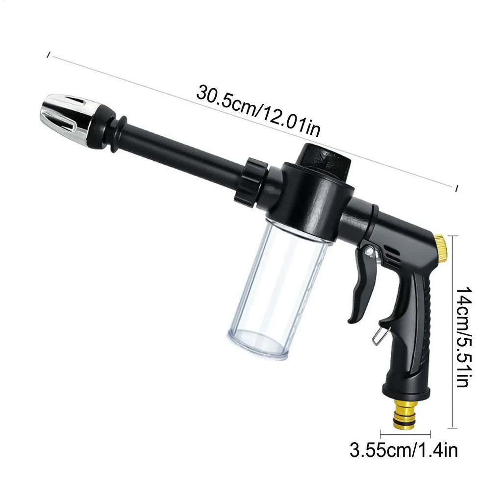 Adjustable Foam Sprayer with Rotating Nozzle – Car & Garden Foam Cannon Sprayer Axl