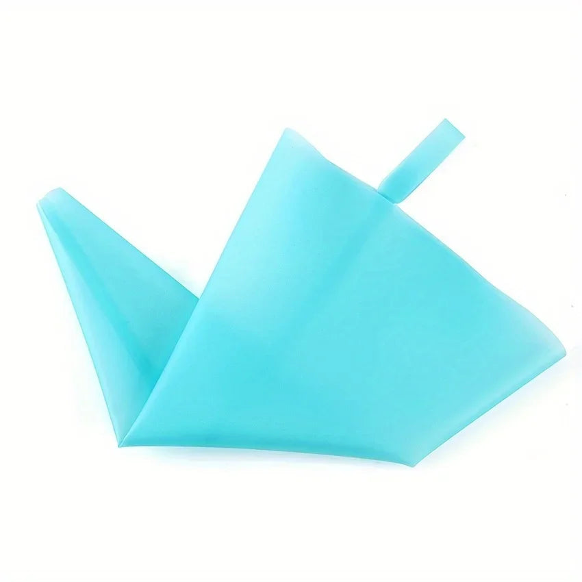 Set of 3 Reusable Silicone Piping Bags for Cake Decorating Silicone Piping Bags Axl