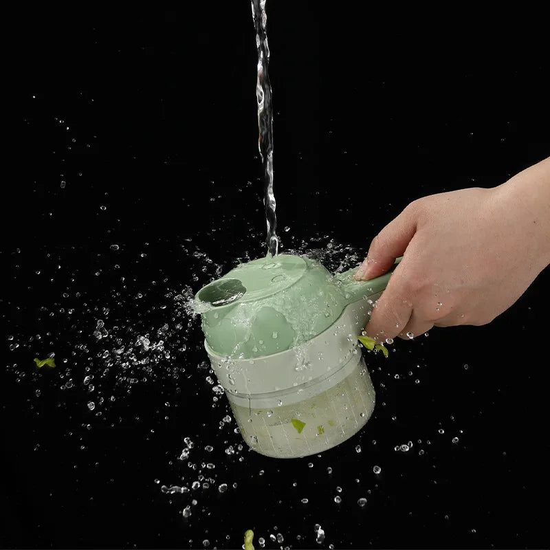BALASHOV 4-in-1 Electric Food Chopper – Garlic Slicer & Grinder Electric Food Chopper Axl