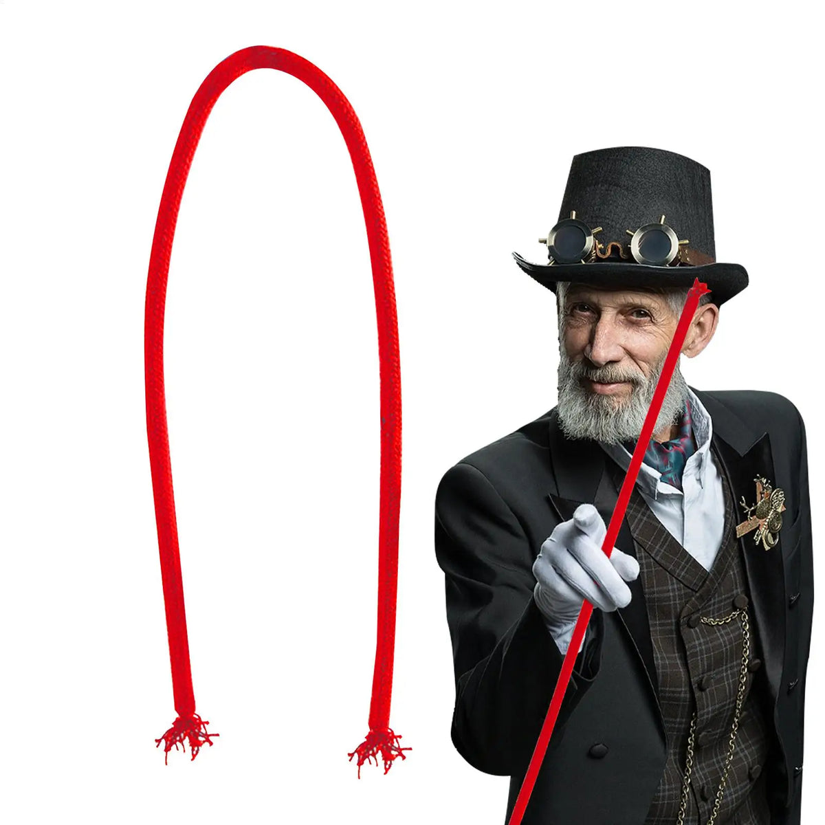 Stiff Rope Magic Trick – Close-Up Street Illusion Prop Magic Trick Prop Axl