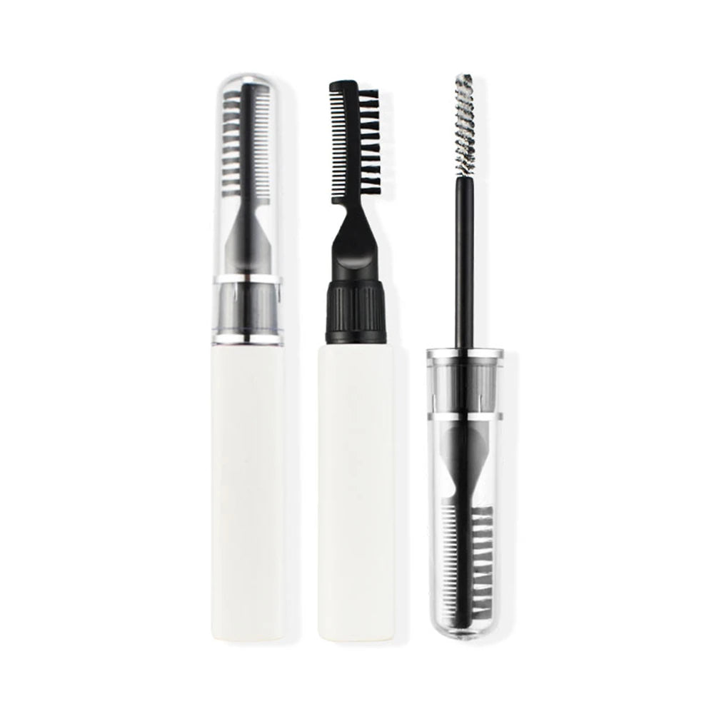 Waterproof Vegan Eyebrow Gel – Private Label Brow Styling Wax Eyebrow Gel Wax Axl White Tube 100pcs with logo