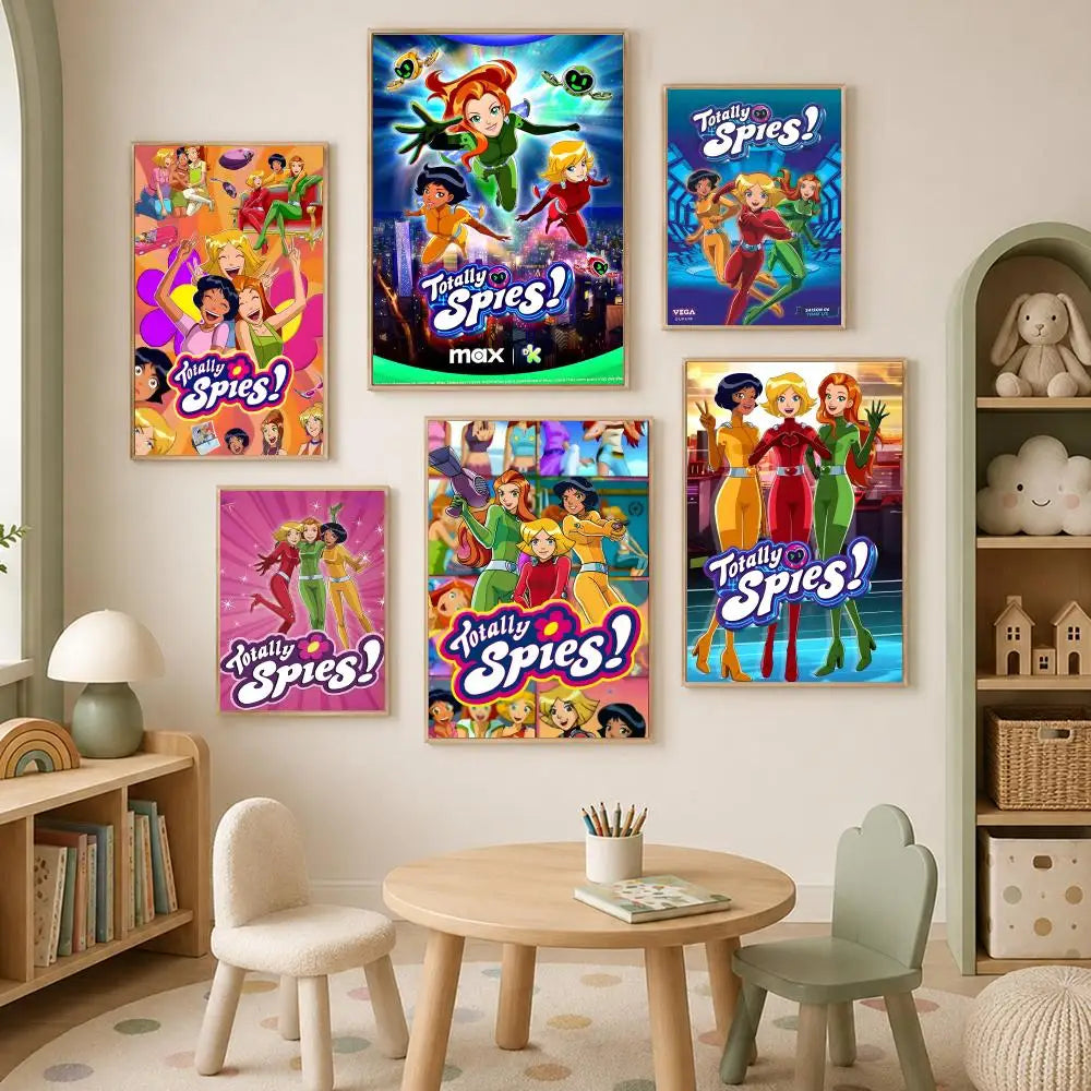 Totally Spies Self-Stick HD PVC Wall Poster – Waterproof Wall Art Poster Axl