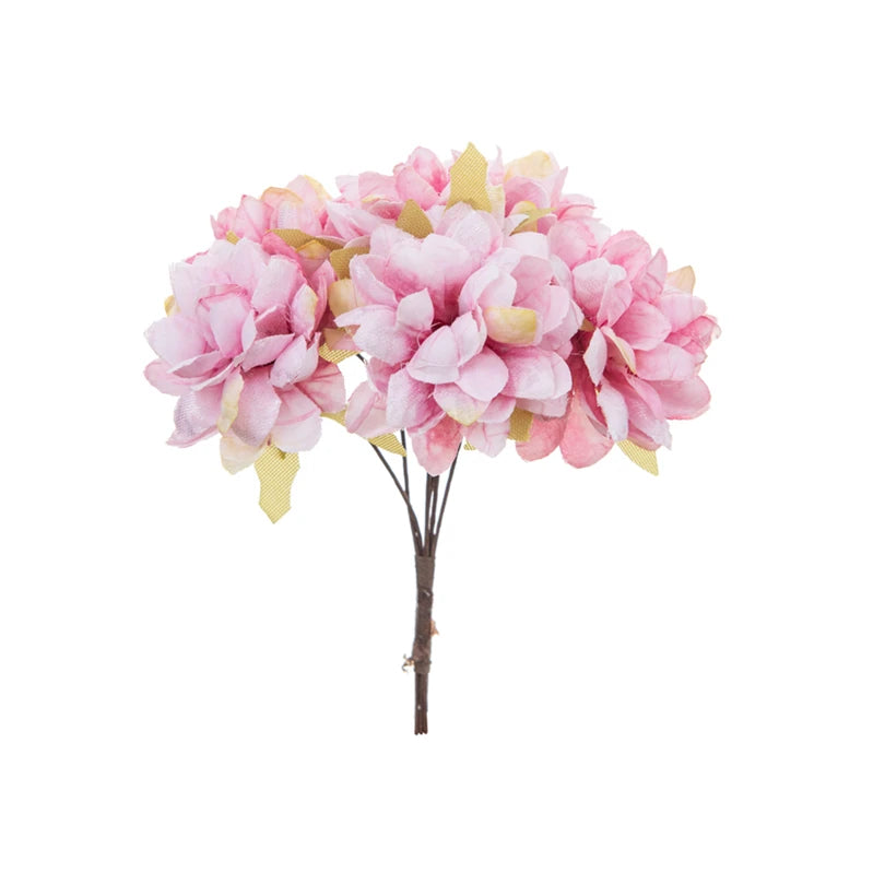 Silk Carnation Artificial Flowers UV Protection – 6 or 18 Pcs Artificial Silk Flowers Axl