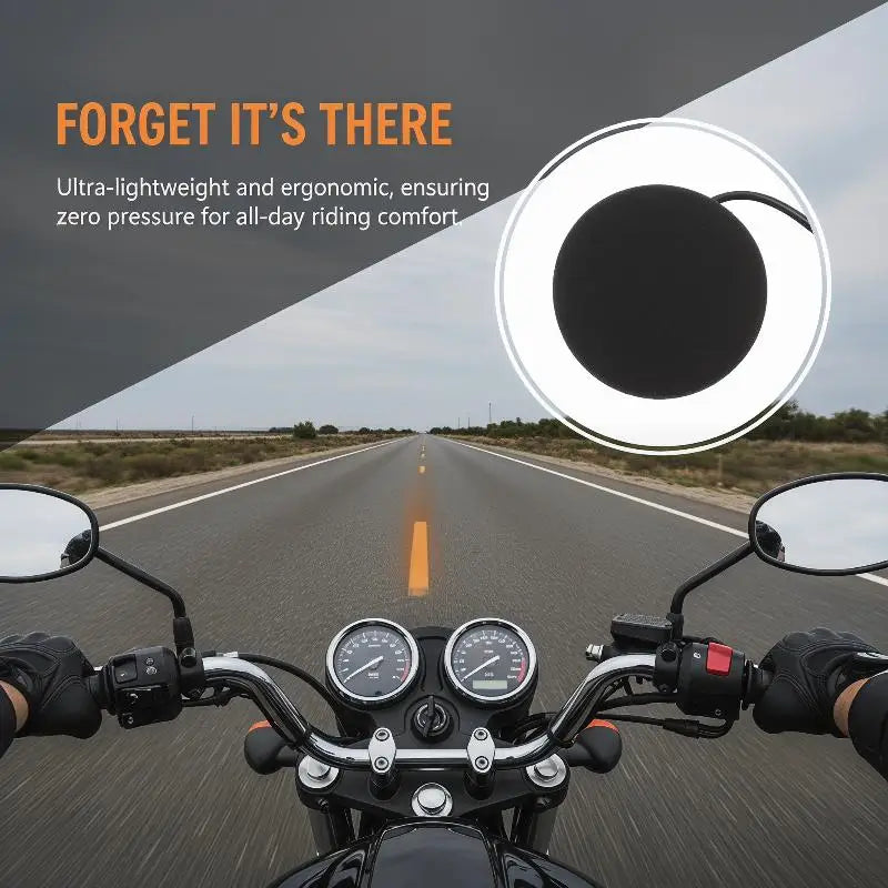 Motorcycle Helmet Bluetooth Intercom – Soft Mic & Speaker Helmet Intercom Accessory Axl