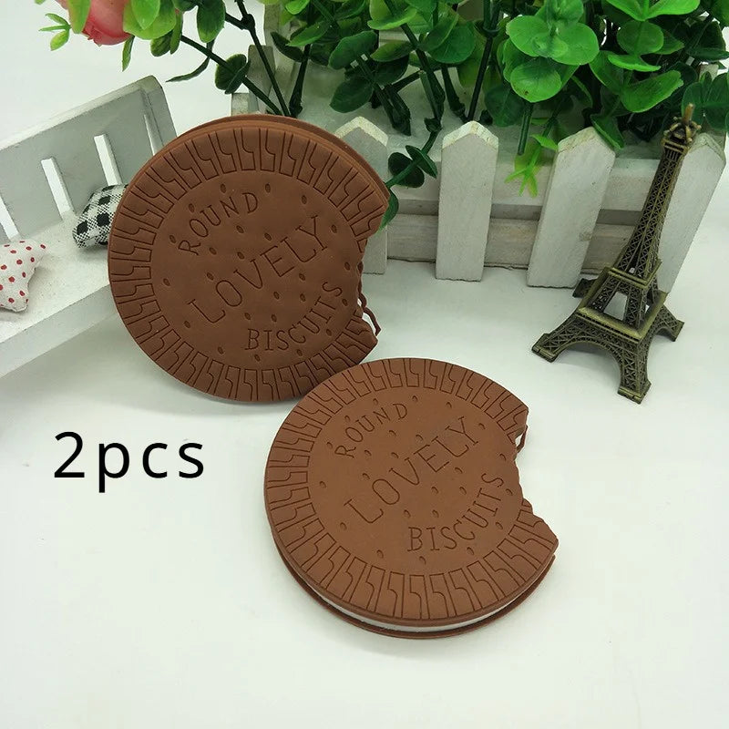 Chocolate Shaped Sticky Notepad – 80/160-Sheet Kawaii Memo Pad Sticky Memo Notepad Axl 2pcs