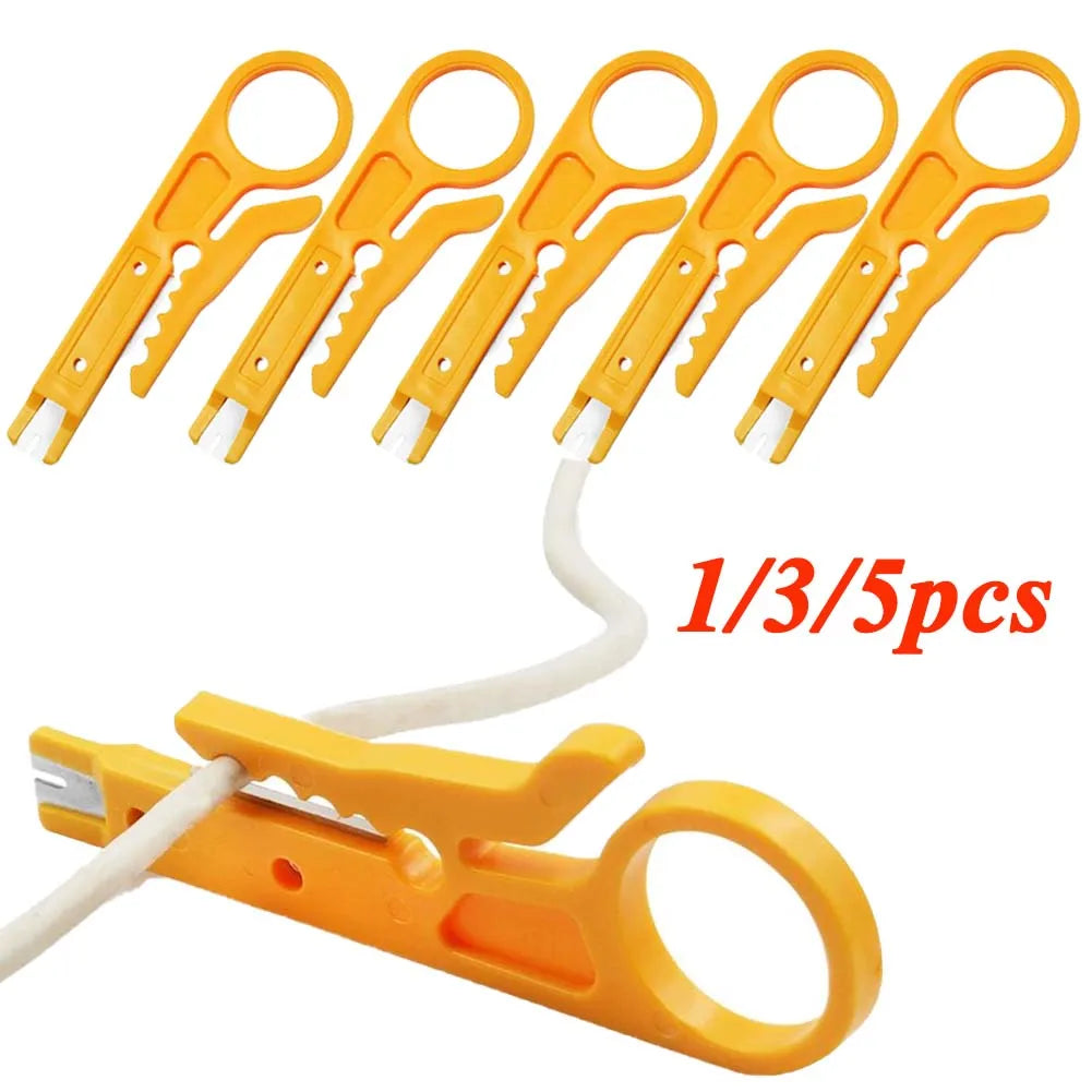 Mini Wire Stripper & Cable Cutter Tool – 1, 3 or 5 Pack Wire Stripper Tool Axl