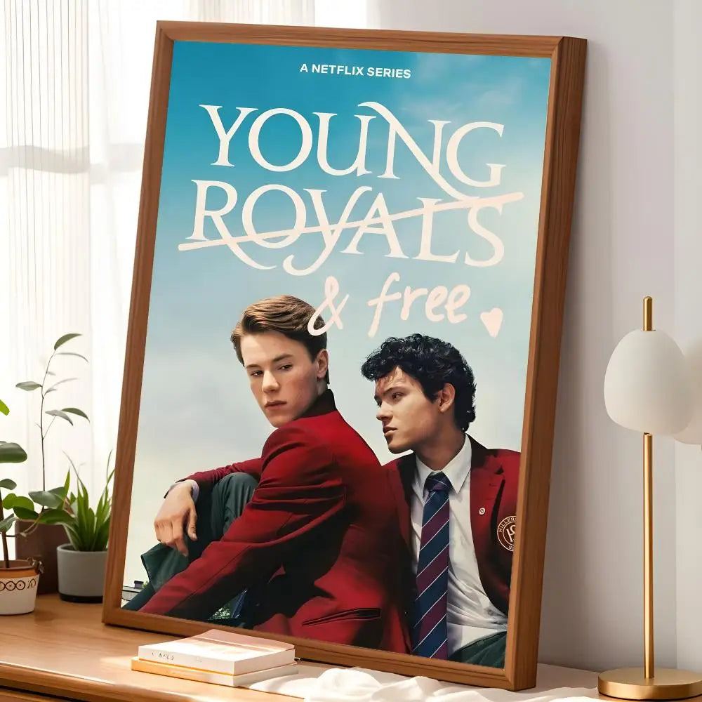 Young Royals Self-Stick Wall Poster – HD Waterproof Wall Art Wall Art Poster Axl