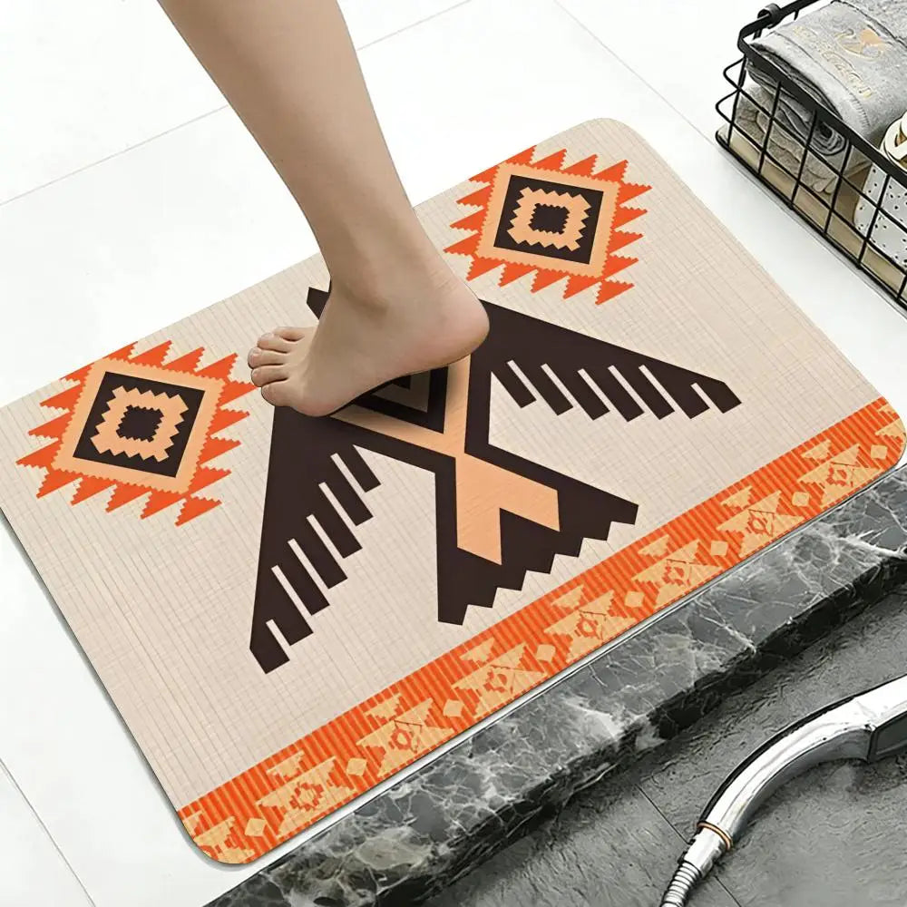 Diatomite Bath Mat – Quick Dry, Anti-Slip & Absorbent Floor Mat Diatomite Bath Mat Axl