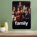 Family Classic TV Show Metal Poster Sign – Retro Wall Art Metal Wall Sign Axl aluminum sign aluminum 20x30cm