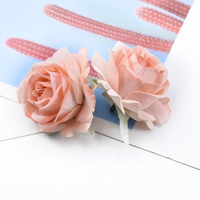 Velvet Silk Rose Heads 10/20 Pcs – Artificial Flowers for DIY Décor Artificial Silk Flowers Axl color 1 20 Pieces
