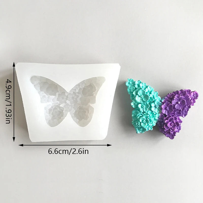 Butterfly Silicone Mold – Resin, Gypsum & DIY Craft Casting Silicone Craft Mold Axl