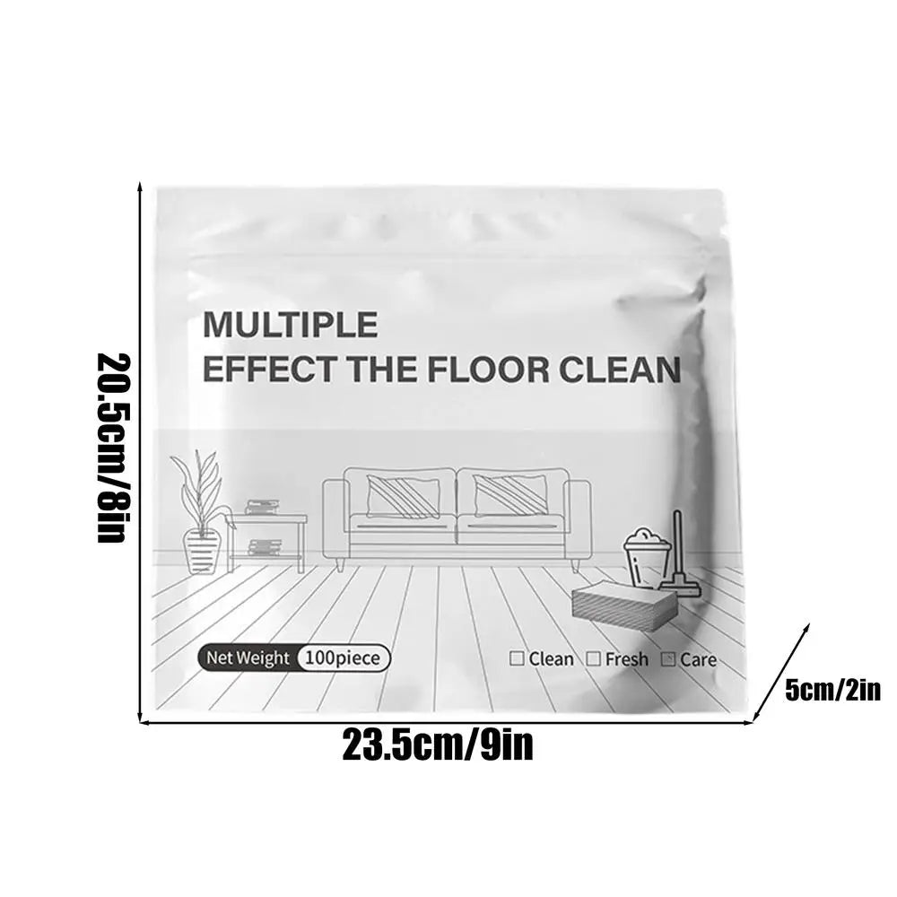 Floor Cleaning Tablets 100-Count | Hardwood, Tile & Laminate Floor Cleaning Tablets Axl 100pcs