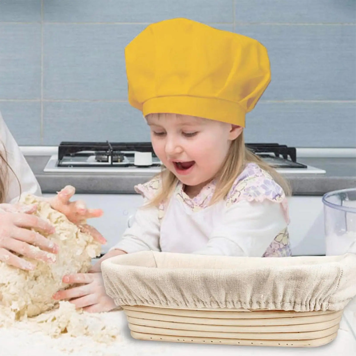 Rattan Bread Proofing Basket with Liner | Home & Pro Bakers Bread Proofing Basket Axl