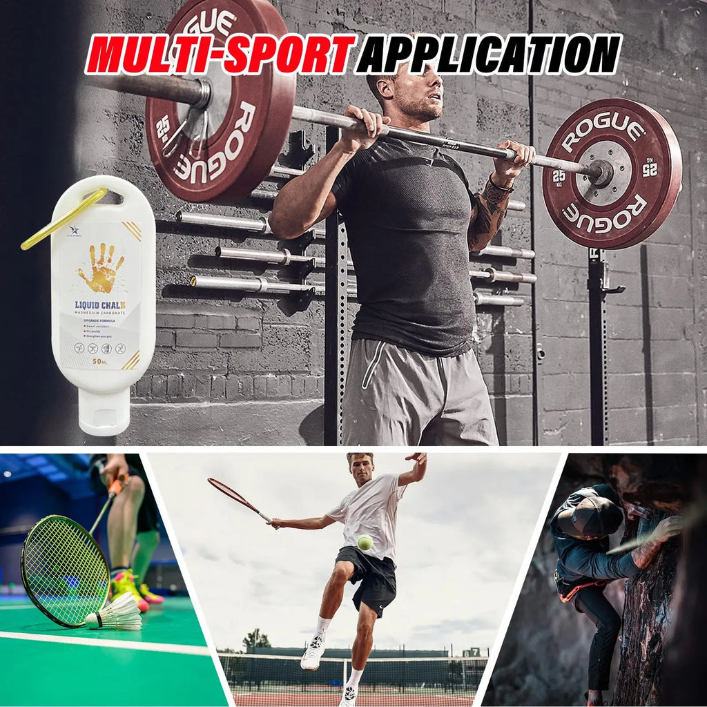 Liquid Chalk for Gym – Sweat-Resistant Grip Chalk 50–200ml Liquid Gym Chalk Axl