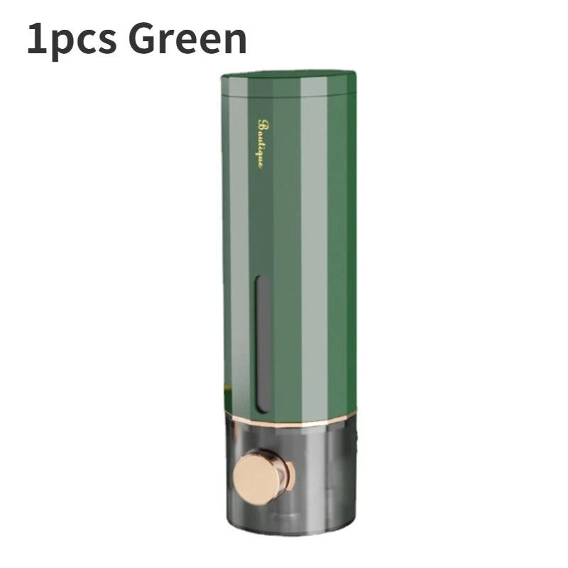 Wall Mounted Soap Dispenser 450ml – Manual Pump by BALASHOV Soap Dispenser Axl 1pcs green