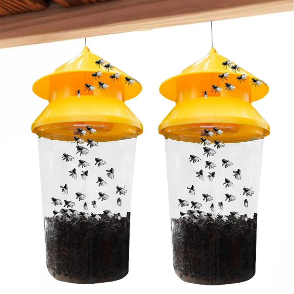 2-Pack Reusable Fly Trap Bait Bags – Outdoor Fly Catcher Outdoor Fly Trap Axl
