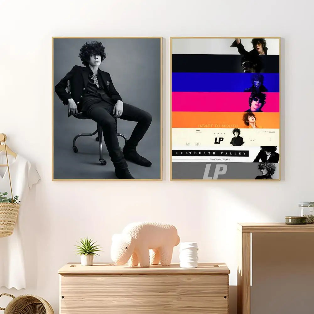 Singer L-LP HD Waterproof Poster Sticker | Wall Décor & Gift Wall Poster Sticker Axl