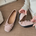 Women's Mary Jane Ballet Flats – Slip-On Square Toe Shoes Ballet Flats Axl Pink 38