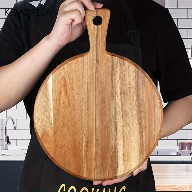 Acacia Wood Cutting Board with Handle | Kitchen Chopping Board Wood Cutting Board Axl