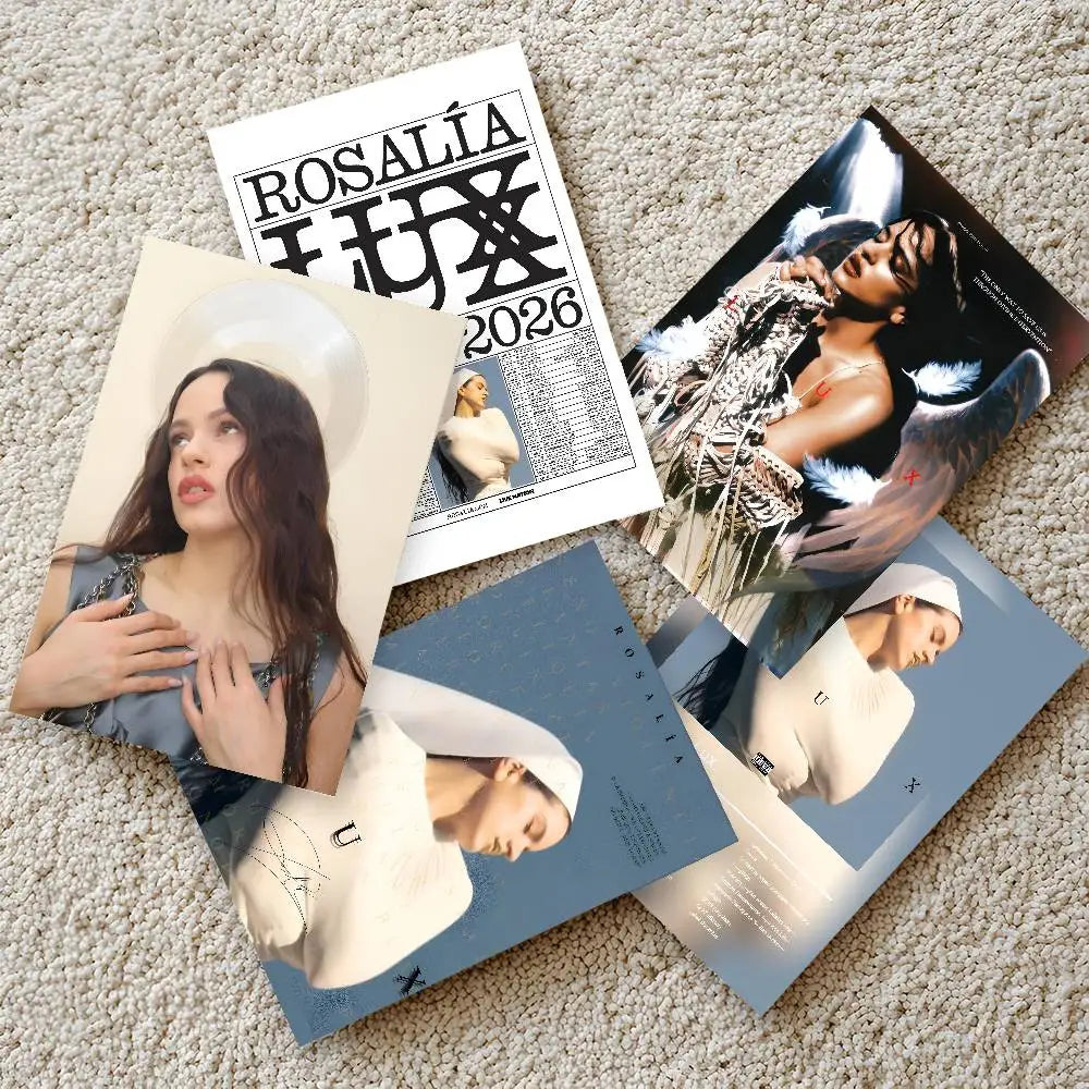Rosalia Lux Album Poster – Self-Adhesive Waterproof Wall Sticker Wall Art Poster Axl
