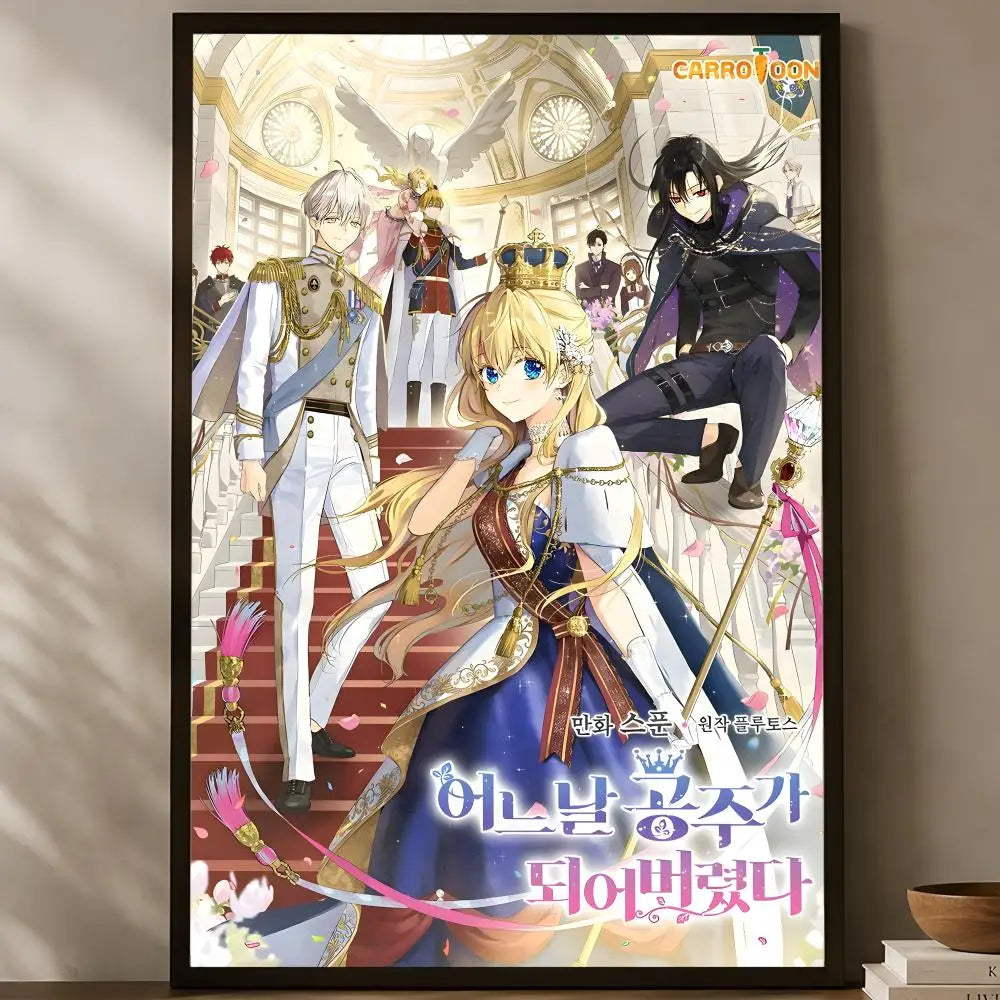 Who Made Me A Princess HD PVC Self-Stick Wall Poster Wall Art Poster Axl White11 60X90cmNoframe