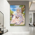 Chobits Anime Poster – HD Art Waterproof Self-Adhesive Wall Decor Anime Wall Poster Axl White2 30X40cmNoframe