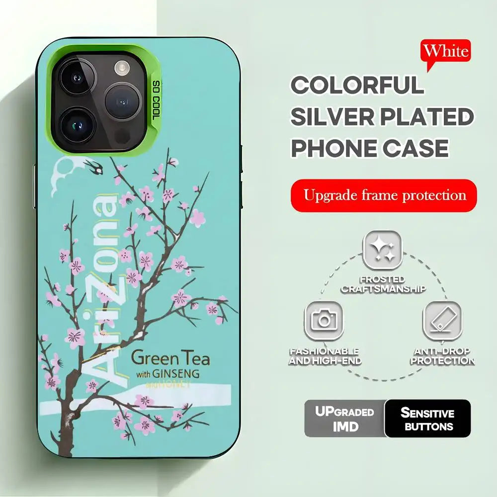 Vaporwave Arizona Iced Tea iPhone Case 11–16 Pro Max iPhone Phone Case Axl iPhone16promax z11