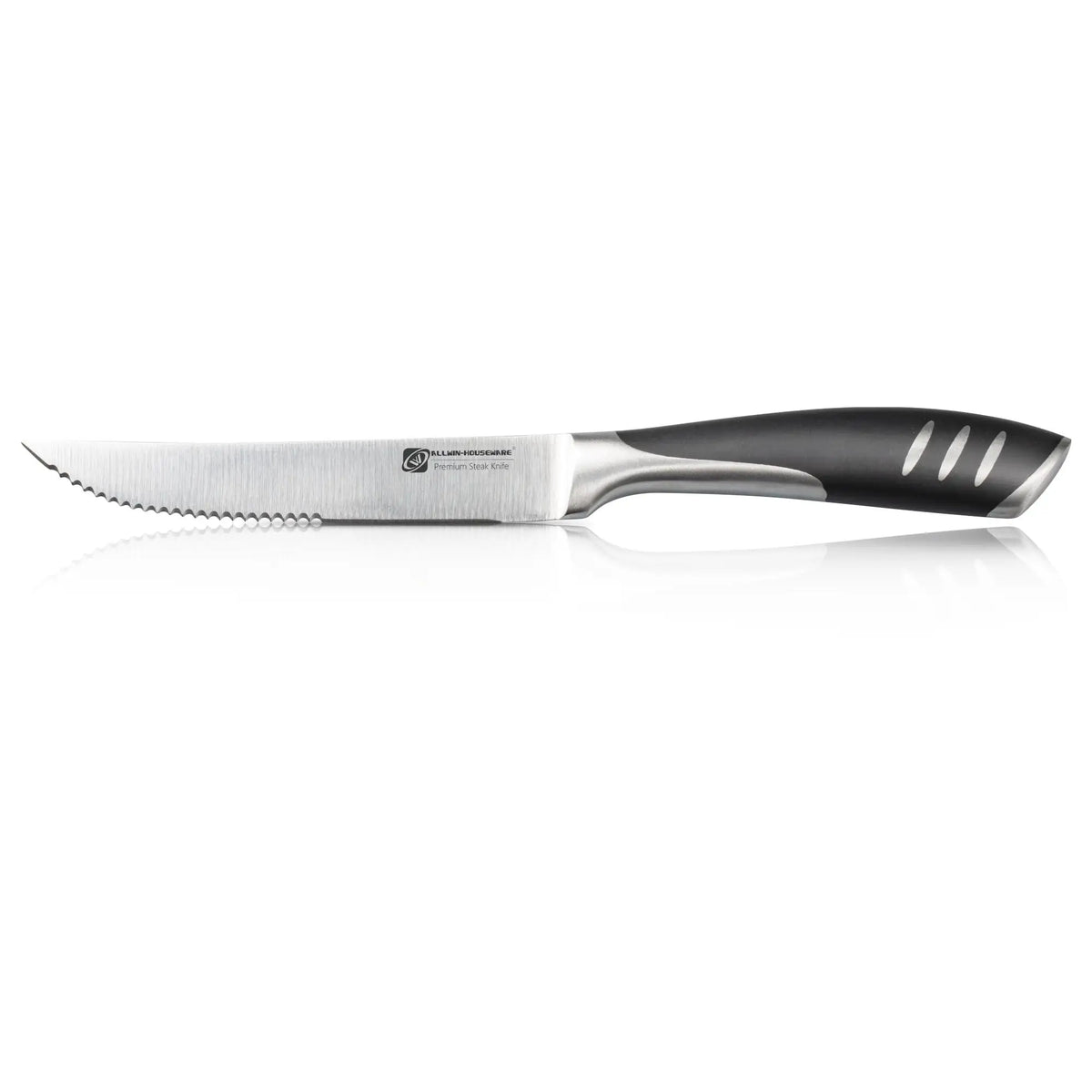 Stainless Steel Serrated Steak Knife Set – 4, 6 or 8 Piece Steak Knife Set Axl 1pcs