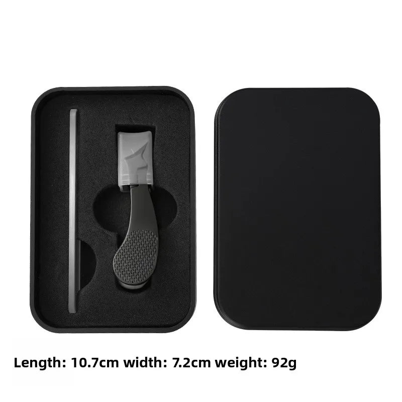 Penguin Nail Clipper – Wide Jaw Stainless Steel Toenail Cutter Nail Clipper Axl Black Penguin Nail C 1