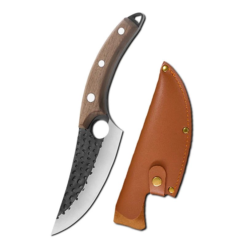 Stainless Steel Chef & Boning Knife with Wooden Handle Kitchen Knife Axl knife A
