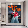 ASAP Rocky Rap Poster – HD Self-Adhesive Waterproof Wall Art Music Wall Poster Axl z28 50X70cmNoframe