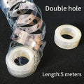 5M Balloon Chain Strip 110 Holes – Arch & Garland Decorator Balloon Decoration Strip Axl Double hole Other