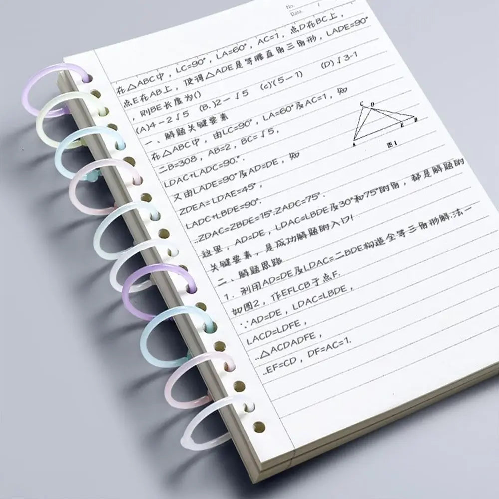 DIY Loose Leaf Binder Rings for Scrapbooking & Notebooks Loose Leaf Binder Rings Axl