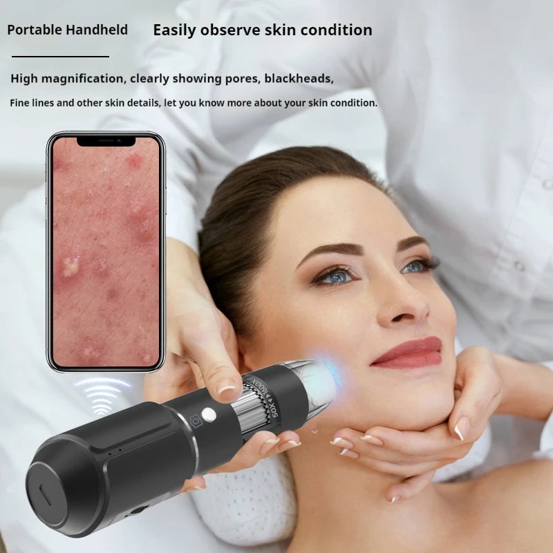 Wireless WiFi Digital Microscope – HD Skin & Hair Magnifier Digital Microscope Axl