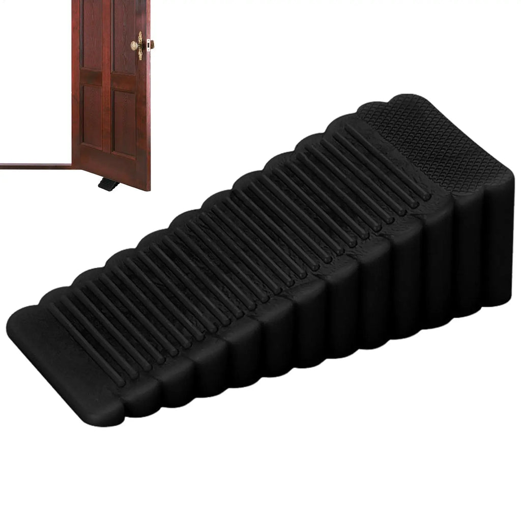 Silicone Door Stop Wedge – Reusable Shock-Absorbent Stopper Door Stopper Wedge Axl