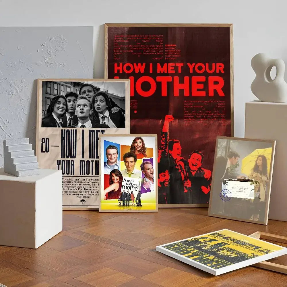 How I Met Your Mother Wall Poster – Self-Adhesive Decor Wall Art Poster Axl