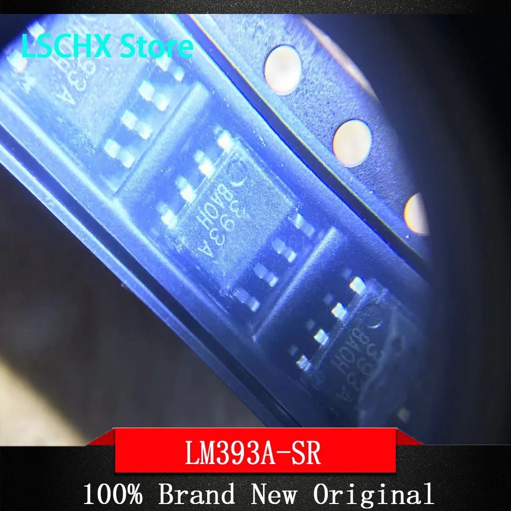 50pcs LM393A-SR LM393-SR SOIC-8 Dual Differential Comparators Comparator IC Pack Axl