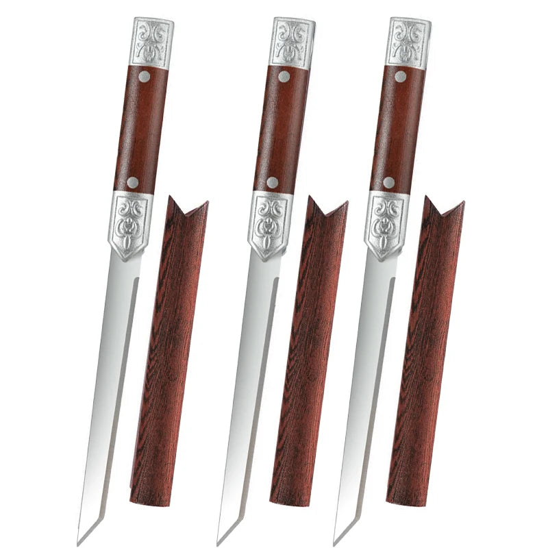 Kitchen Paring Knife Set with Sheath | 1, 2 or 3 Piece Paring Knife Set Axl 3pcs