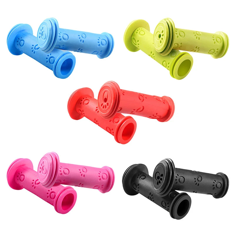 Kids Rubber Bike Handlebar Grips | Anti-Slip 22mm Bar Grips Bike Handlebar Grips Axl