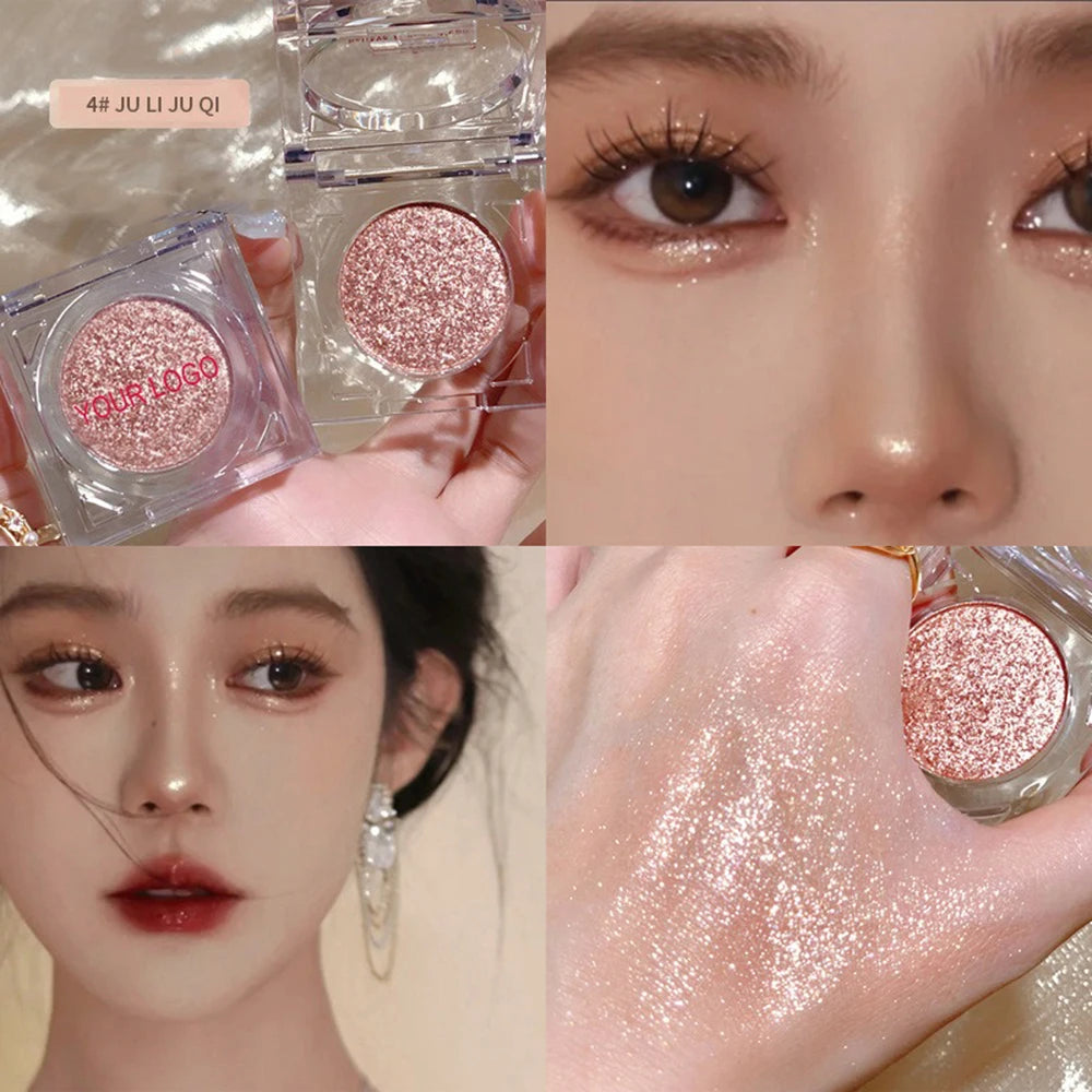Sparkling Diamond Highlighter Powder – Vegan Private Label Highlighter Powder Axl 04 50pcs with logo